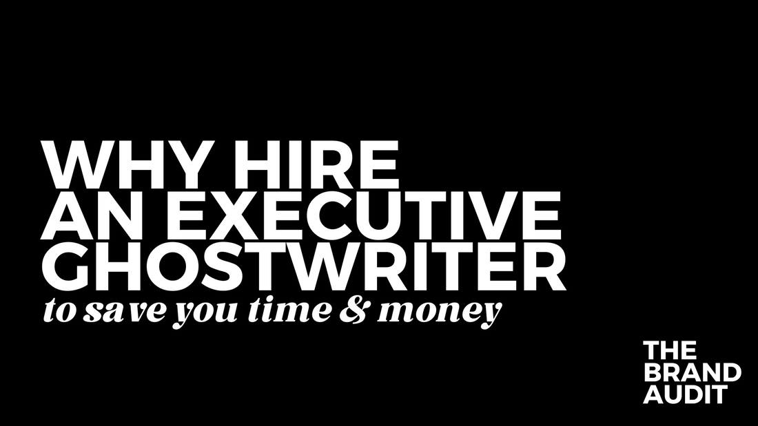 Why Hire an Executive Ghostwriter