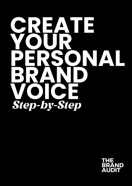 Create Your Personal Brand Voice Guide